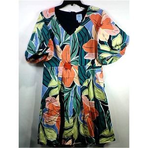Assorted Womens Z5Q0 Regular Short Sleeve Casual Dress, MultiColor, Size Medium